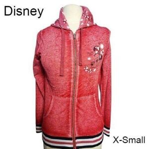 Women's Minnie Mouse Hooded Jacket Red XS Disney Parks